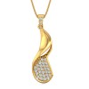 Signature Zircon Stone Fancy Pendant